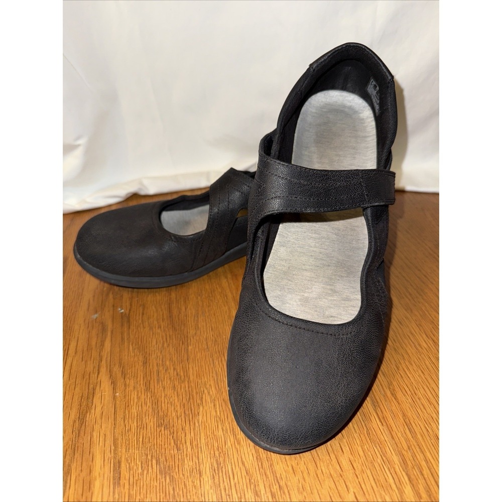 Cloudsteppers By Clarks Shoes Womens‎ 11W Sillian Bella Mary Jane Black Comfort